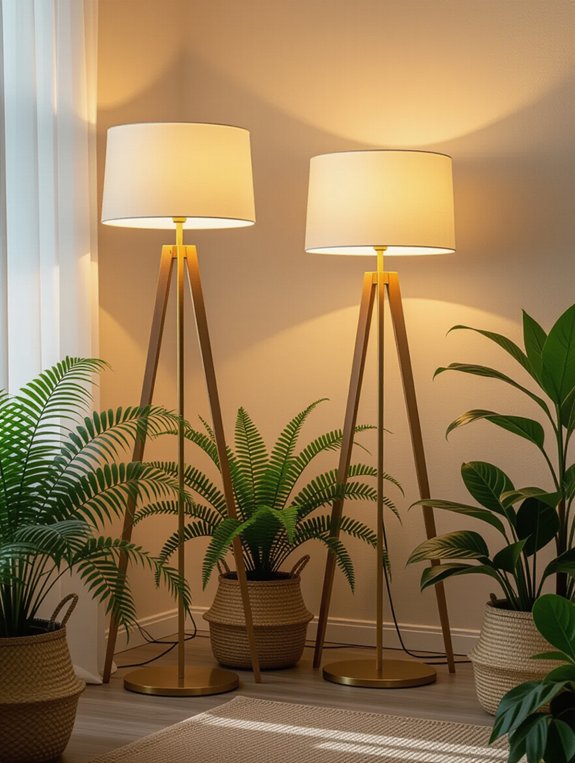 adjustable brightness floor lamps
