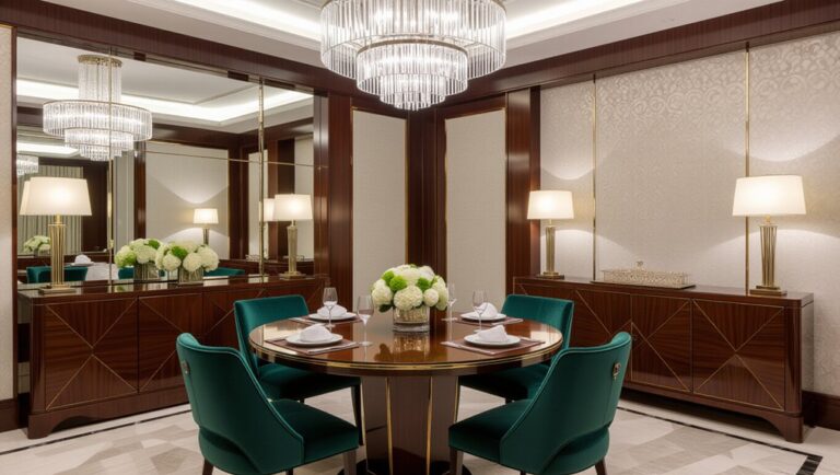 art deco dining room inspiration