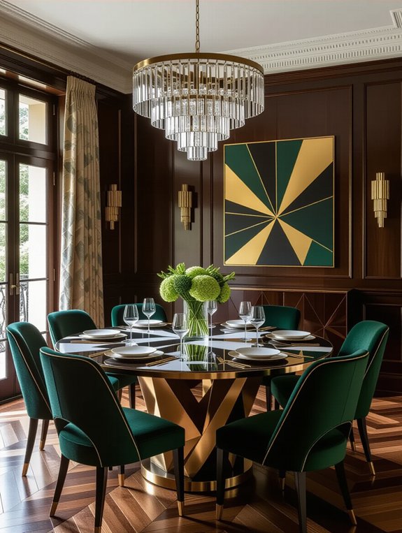 art deco geometric sophistication