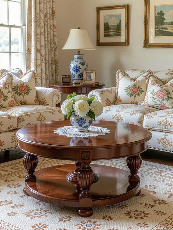 coffee table shape selection