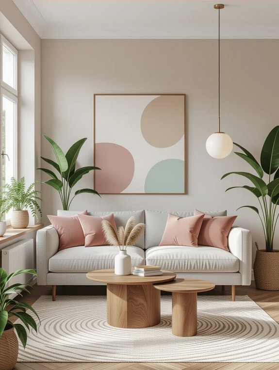 cohesive color palette selection