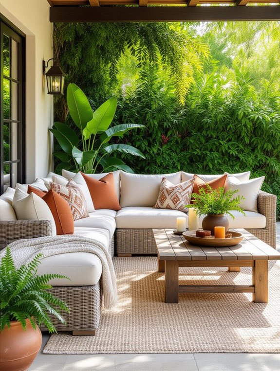 comfortable outdoor seating solution