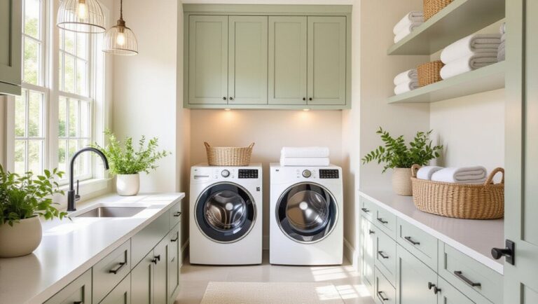 cozy small laundry room ideas