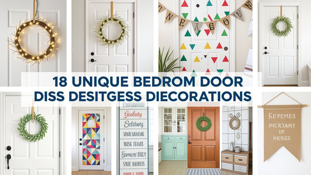 creative bedroom door ideas