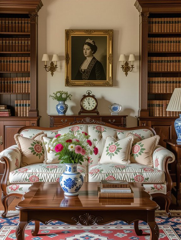 displaying family heirlooms creatively