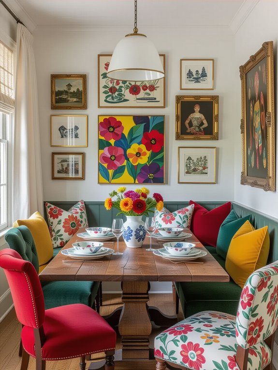 eclectic dining style tips