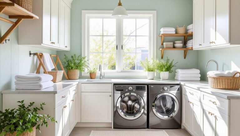 efficient and charming laundry designs
