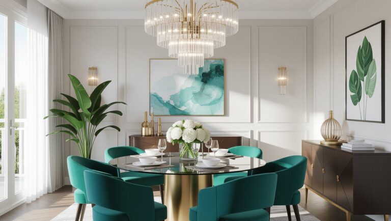 elegant contemporary dining inspiration