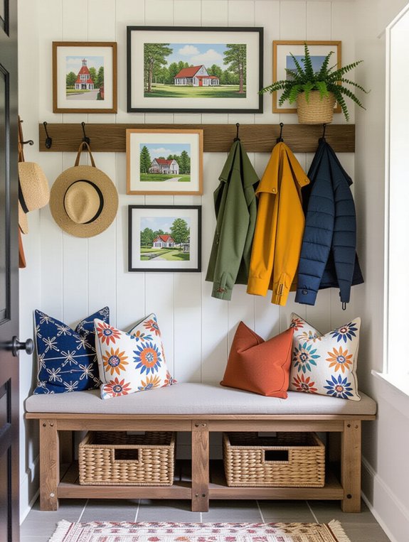 family mudroom photo gallery