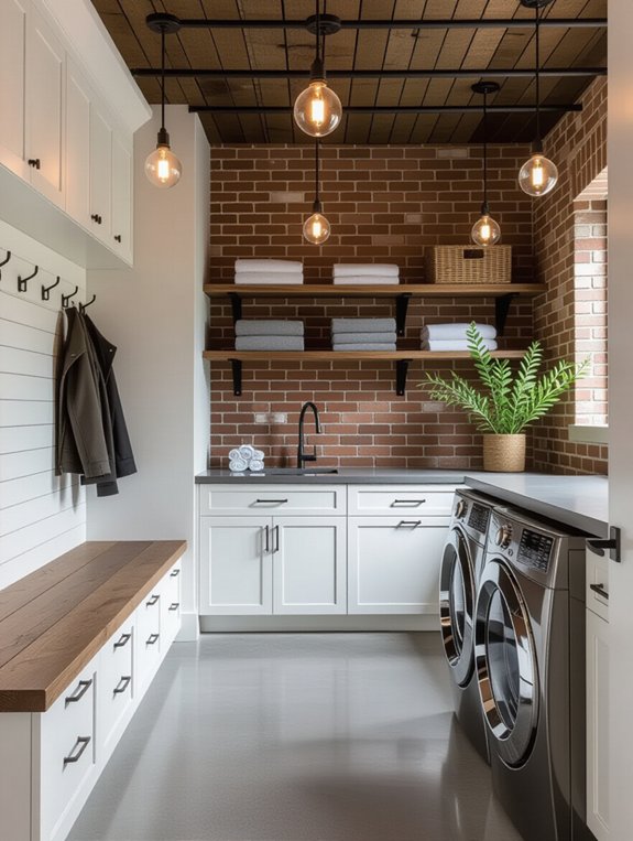 industrial chic with metal