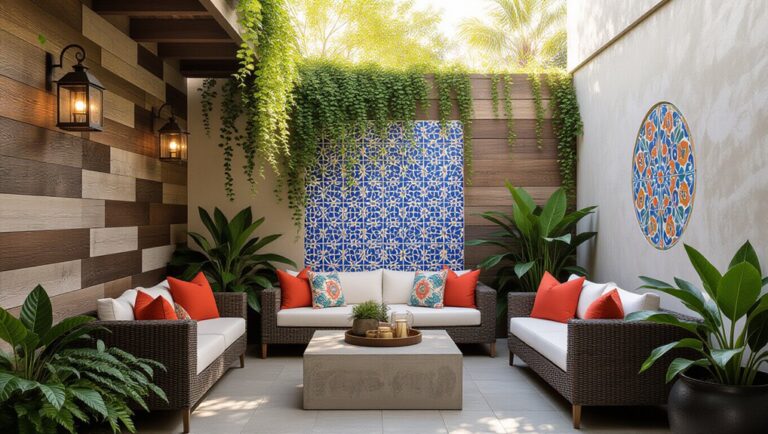 innovative patio wall ideas
