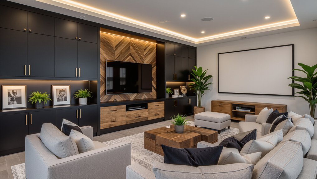 inspiring media cabinet designs