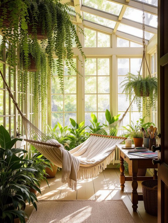 inspiring outdoor creative sanctuary