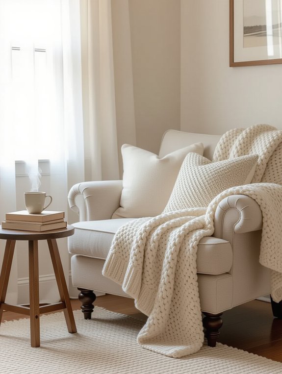 layer soft textiles warmly