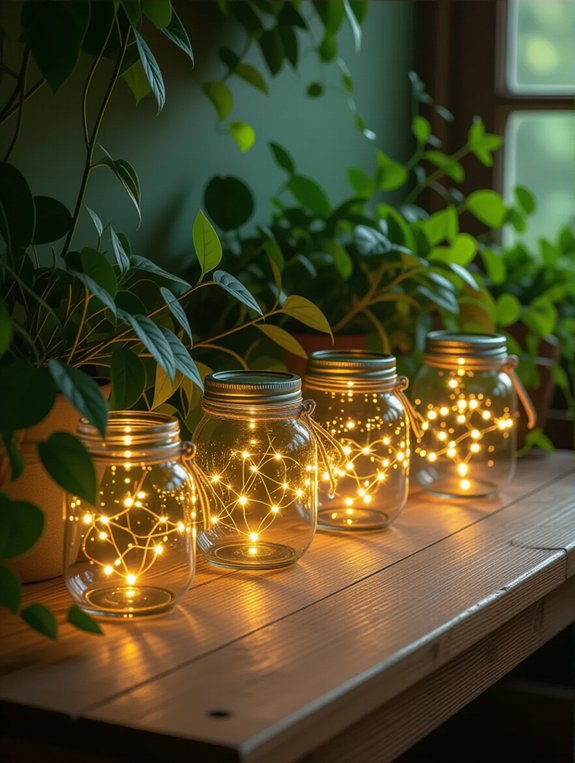 magical fairy lights jars