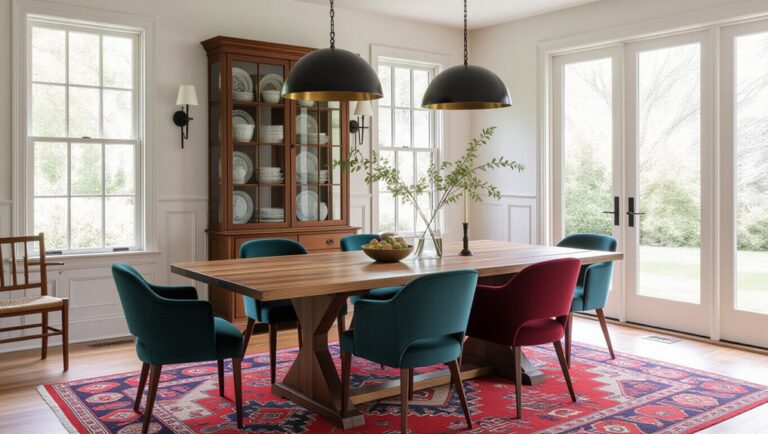 modern vintage dining inspiration