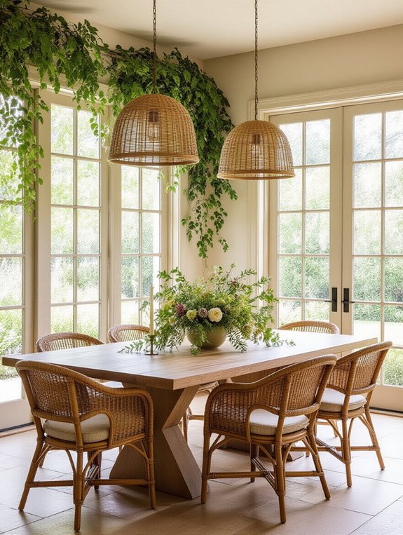 nature inspired dining transformation