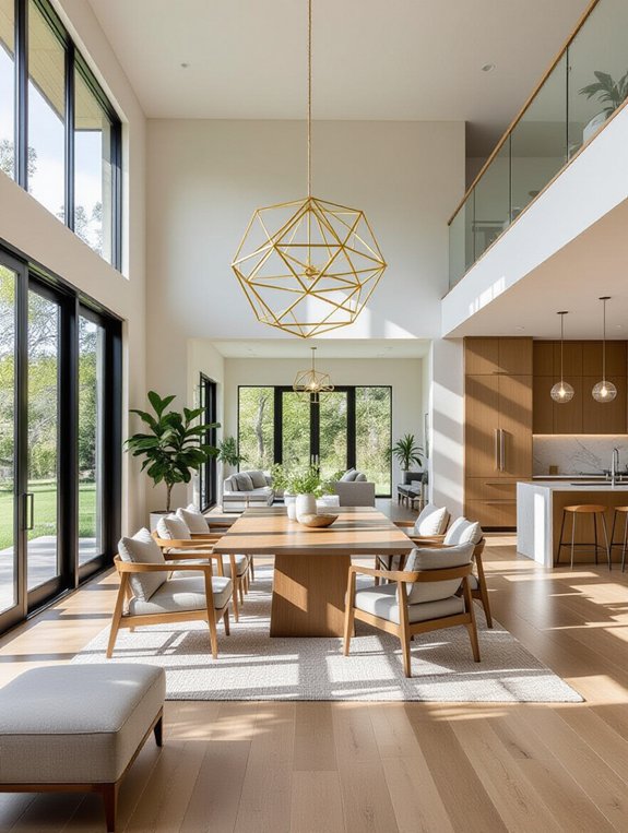 nature inspired open dividers