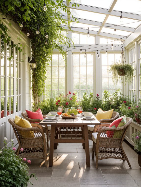 outdoor gourmet dining experience