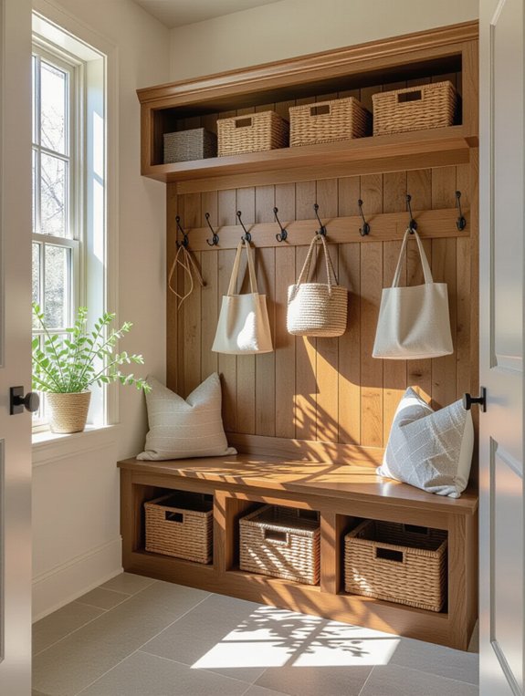 pegboard storage for organization