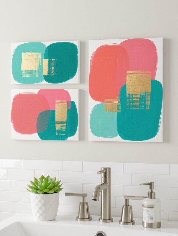 personalized bathroom canvas art