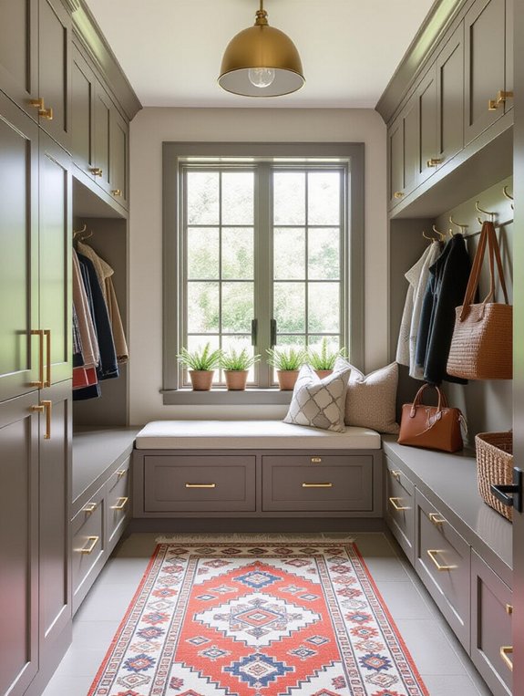 personalized mudroom storage solutions