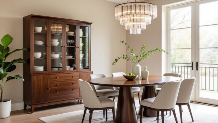 stylish dining room storage