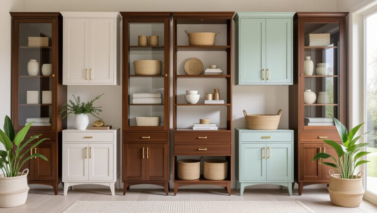 stylish entryway cabinet designs