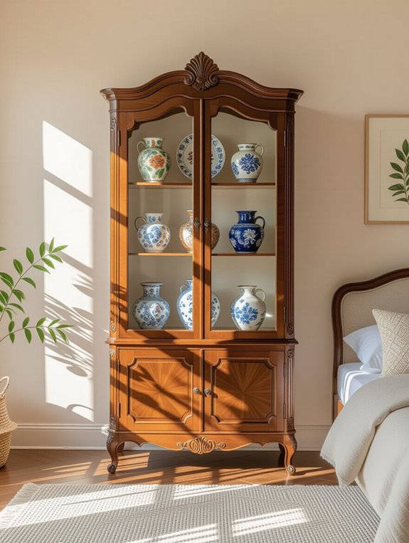 unique artistic display cabinets