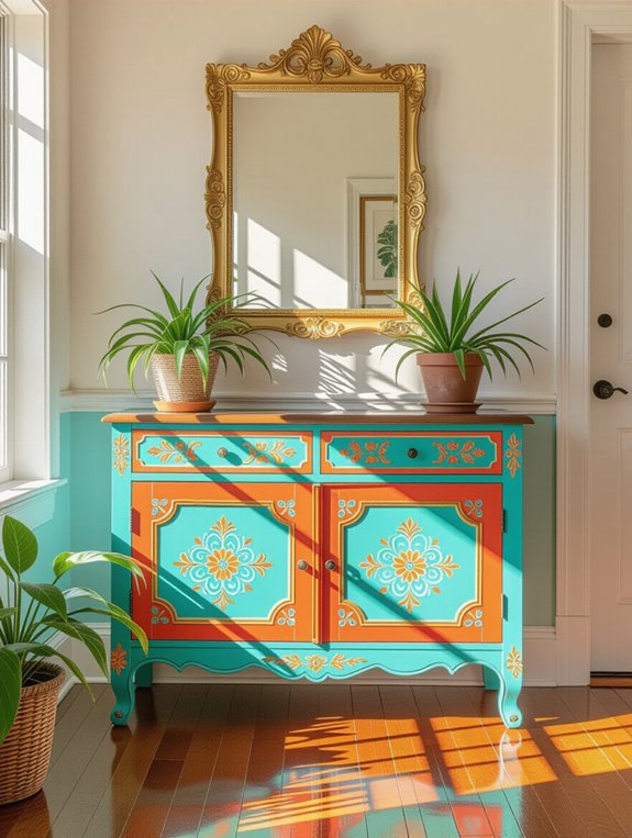 vibrant cabinet color choices