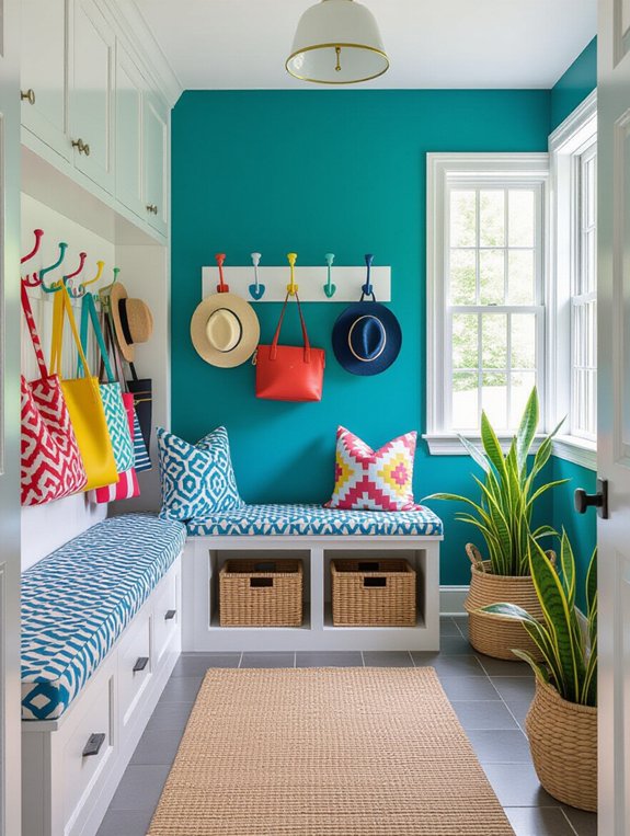 vibrant personalized accent walls