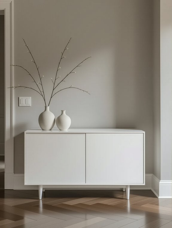 welcoming organized entryway solution