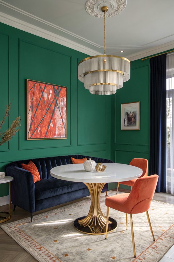 bold colors striking impact