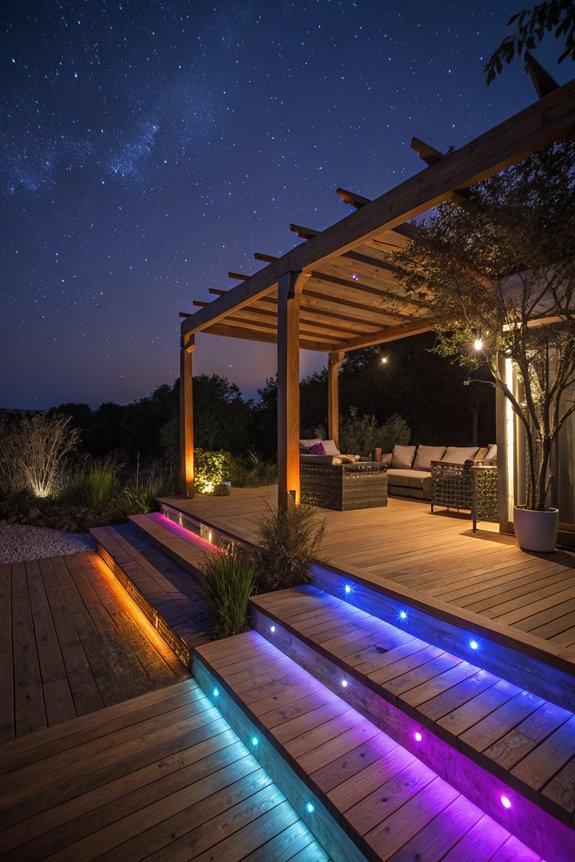 color changing led ambiance enhancement