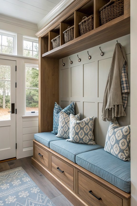 cozy stylish bench accessories