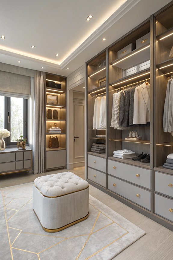 custom built in shelving solutions