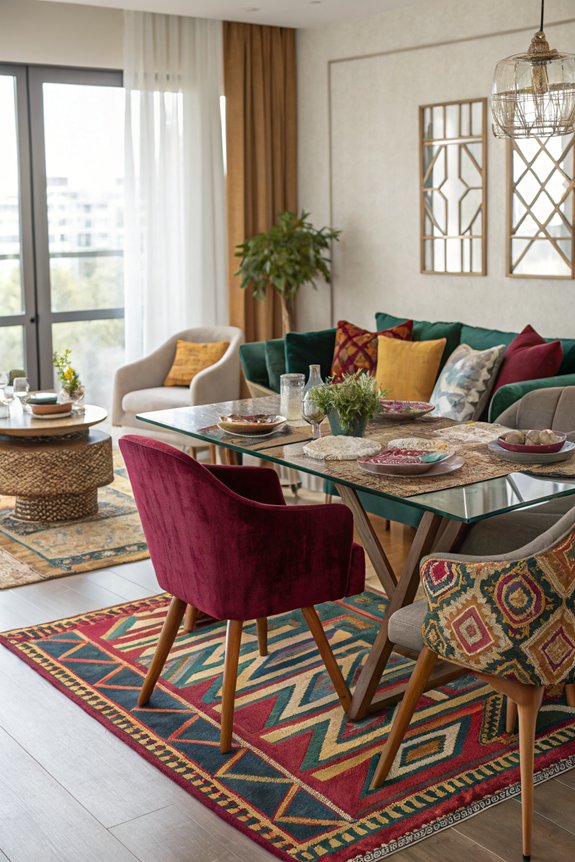 eclectic pattern and texture