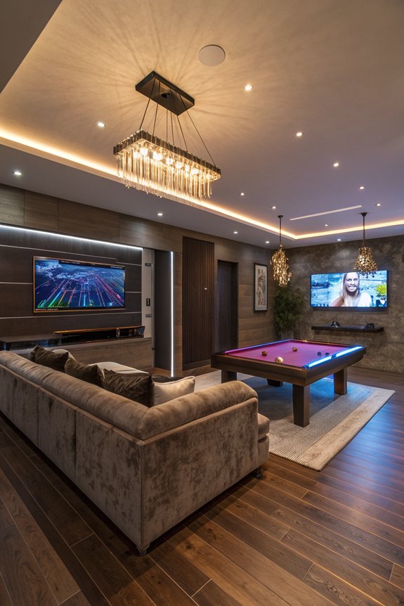 elevate game room ambiance