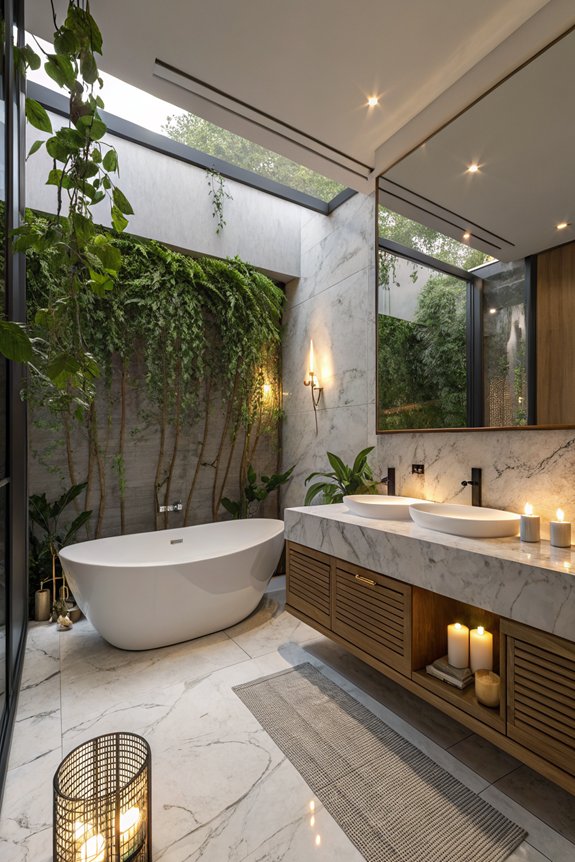 enhance bathroom ambiance effortlessly