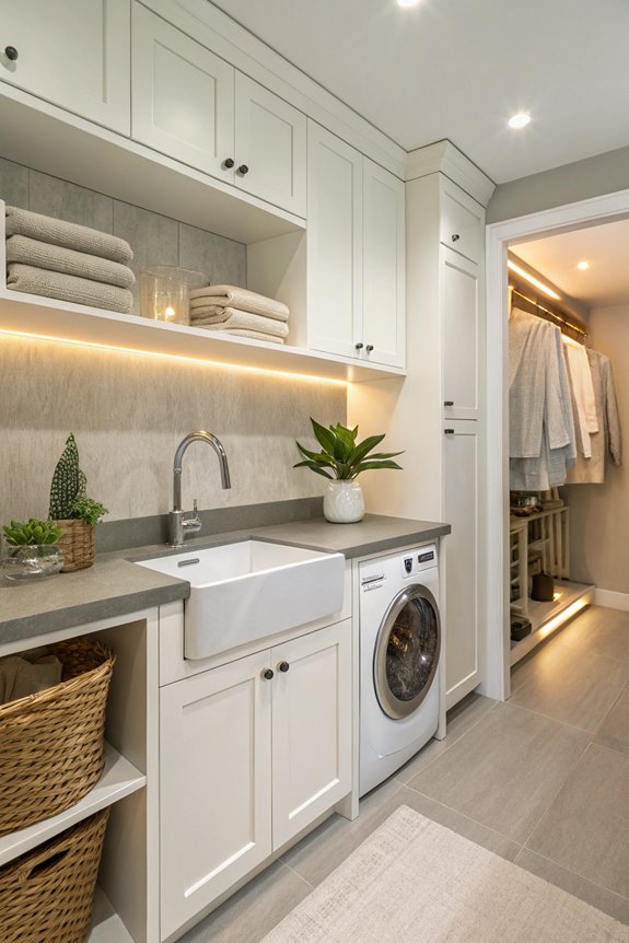 enhanced laundry room functionality