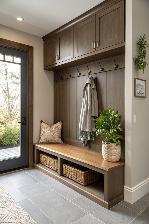 functional mudroom organization solution