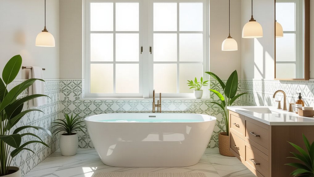 innovative bathroom lighting ideas