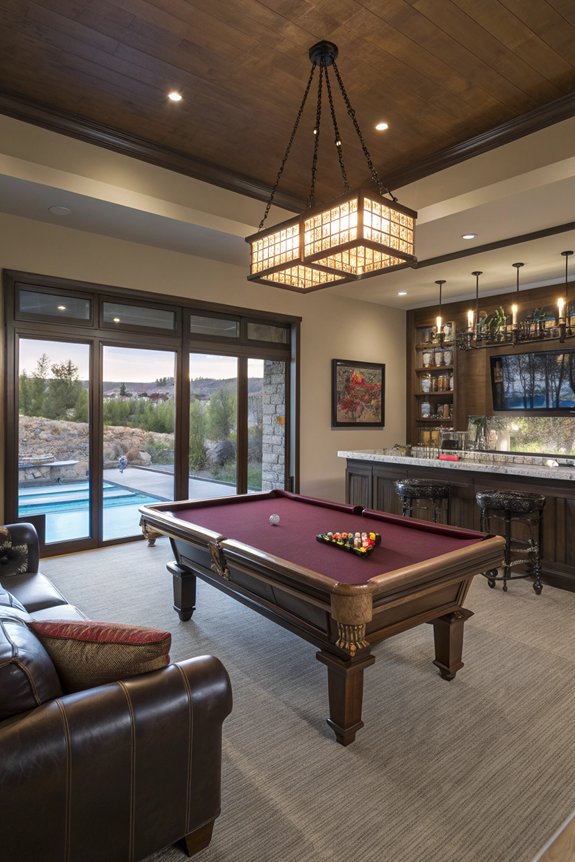 luxury game room essentials