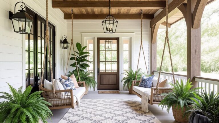 modern farmhouse porch designs