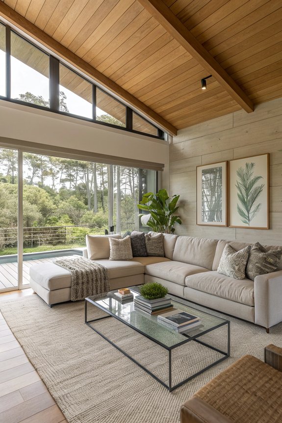 modern living room transformation