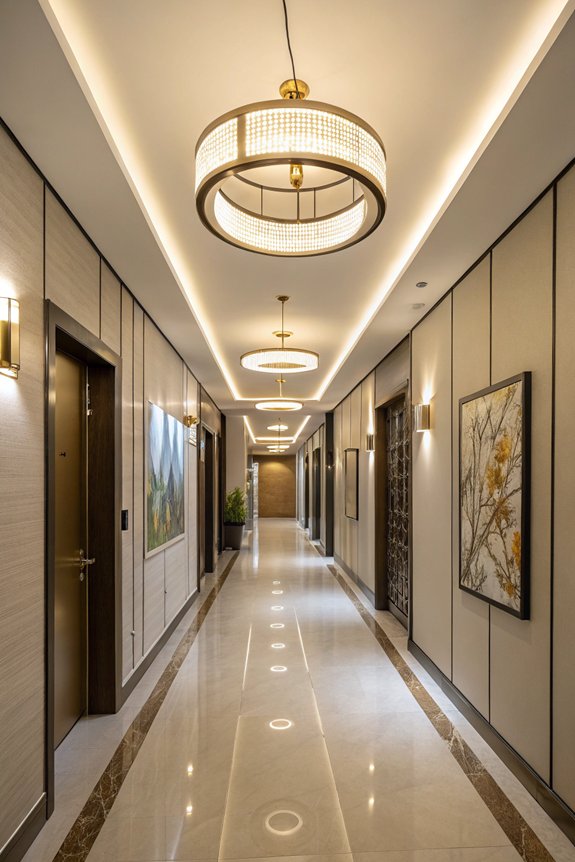 motion activated hallway lighting
