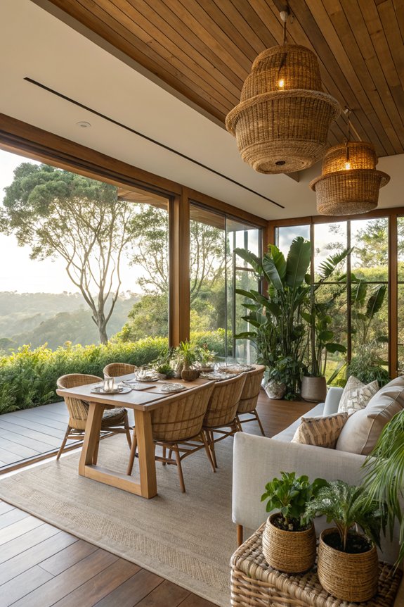 nature inspired indoor decor