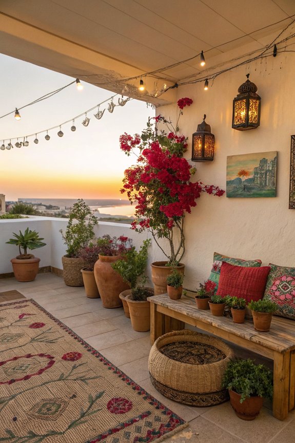 personalized balcony art accents