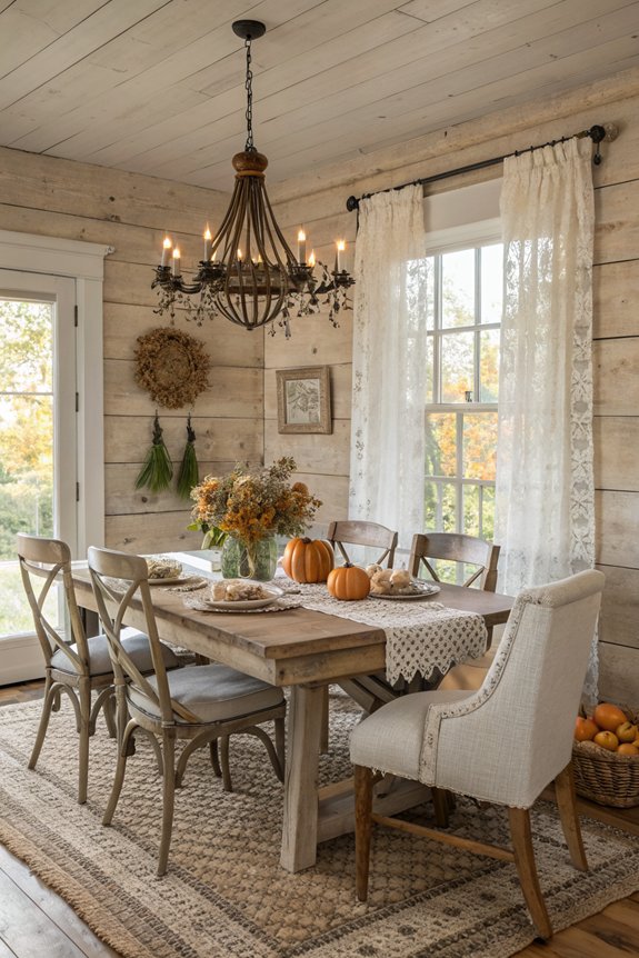 rustic warmth and simplicity