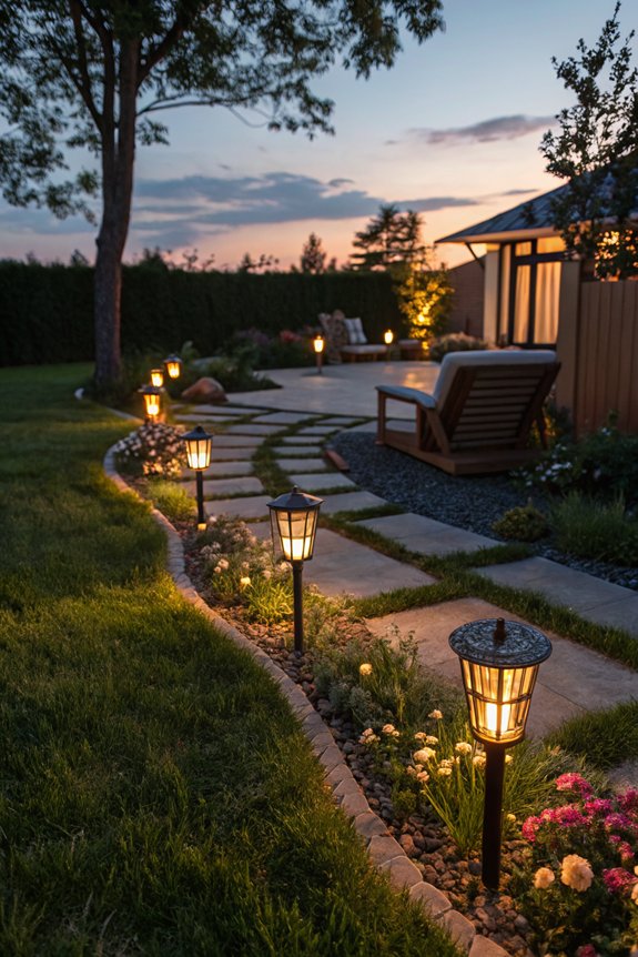 solar lights enhance safety